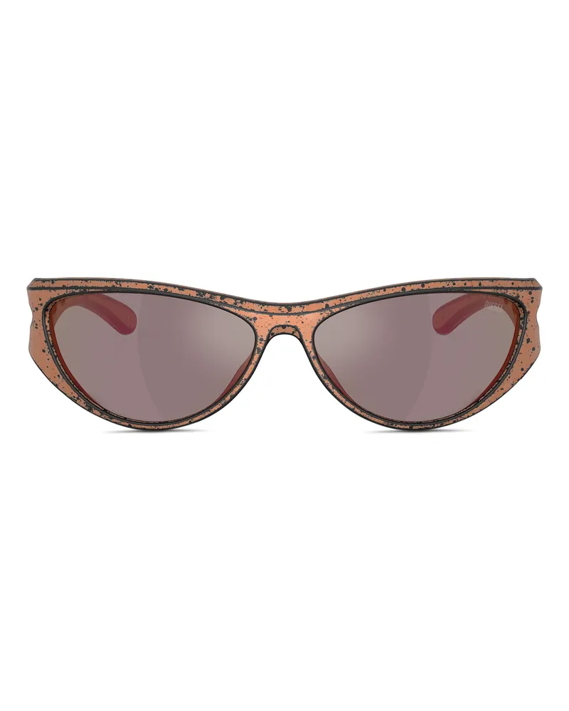 Diesel Cateye-Sonnenbrillen - Sonnenbrille - Unisex - Braun Braun