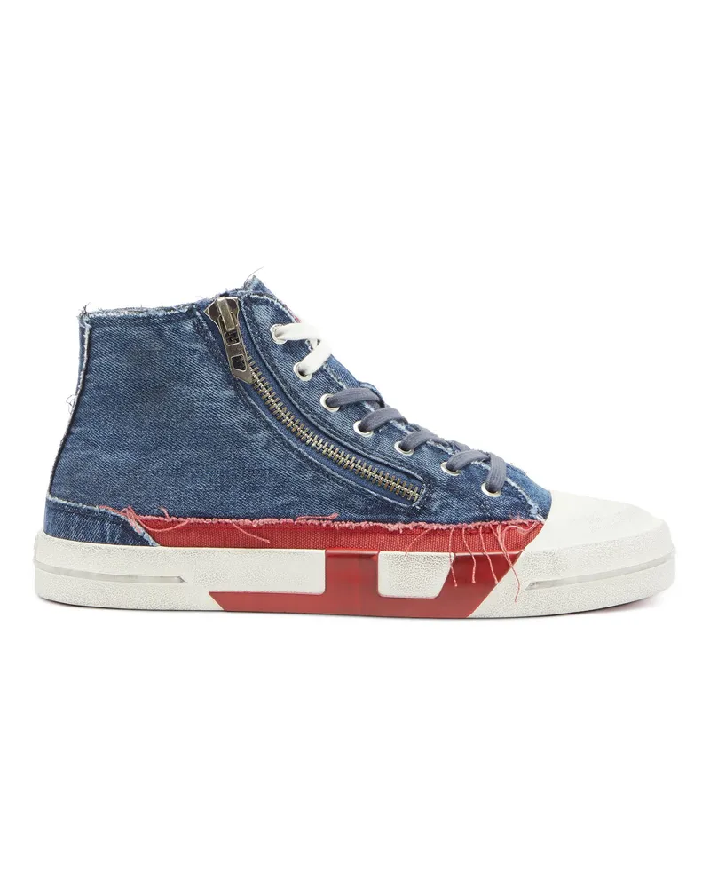 Diesel S-D-Verse - Denim-Sneaker mit D-Logo - Sneakers - Herren - Blau Blau
