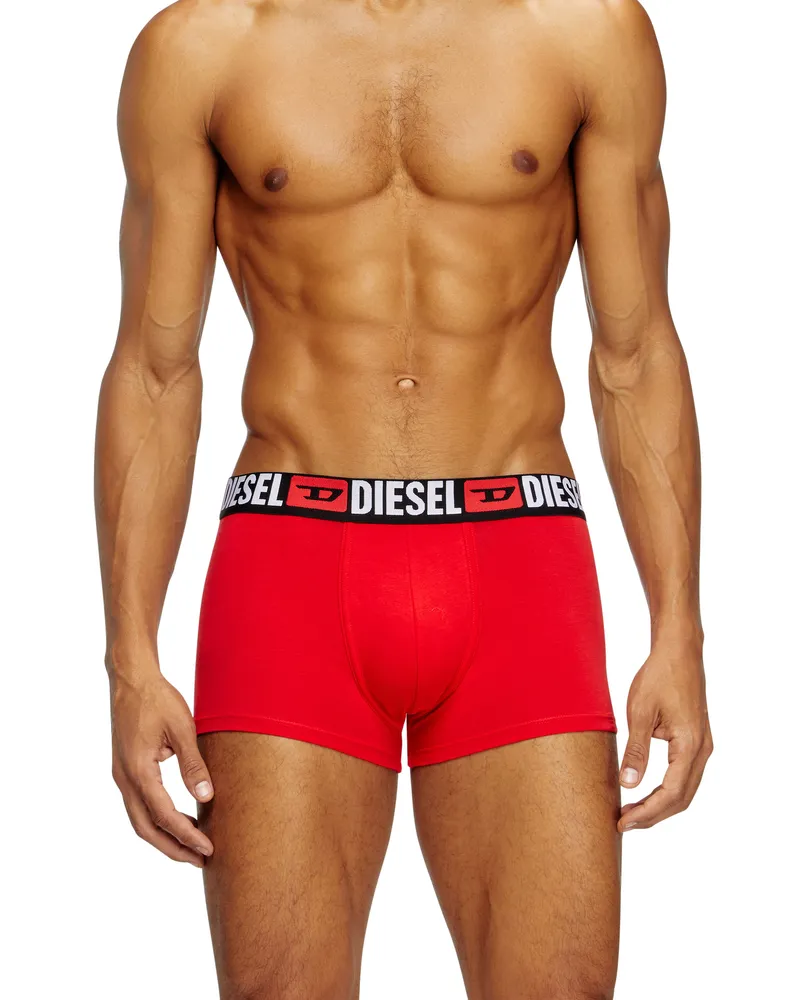 Diesel Retropants im Dreierpack mit umlaufendem Logo am Bund - Boxershorts - Herren - Bunt Bunt