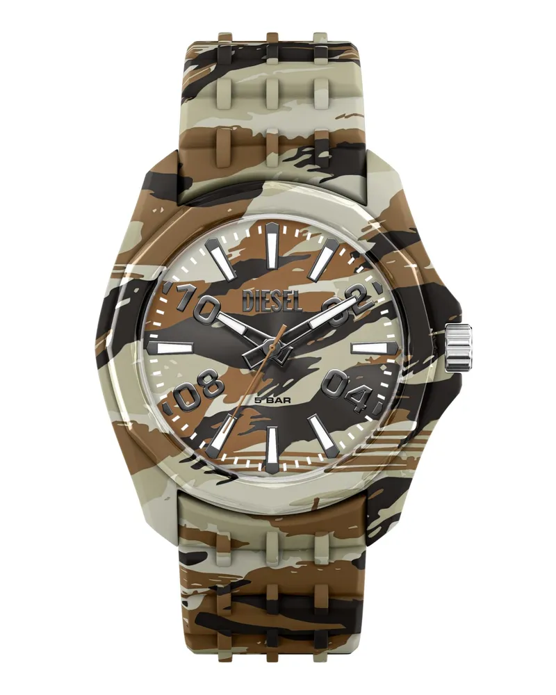 Diesel Stinger camo silicone watch - Uhren - Herren - Bunt Bunt