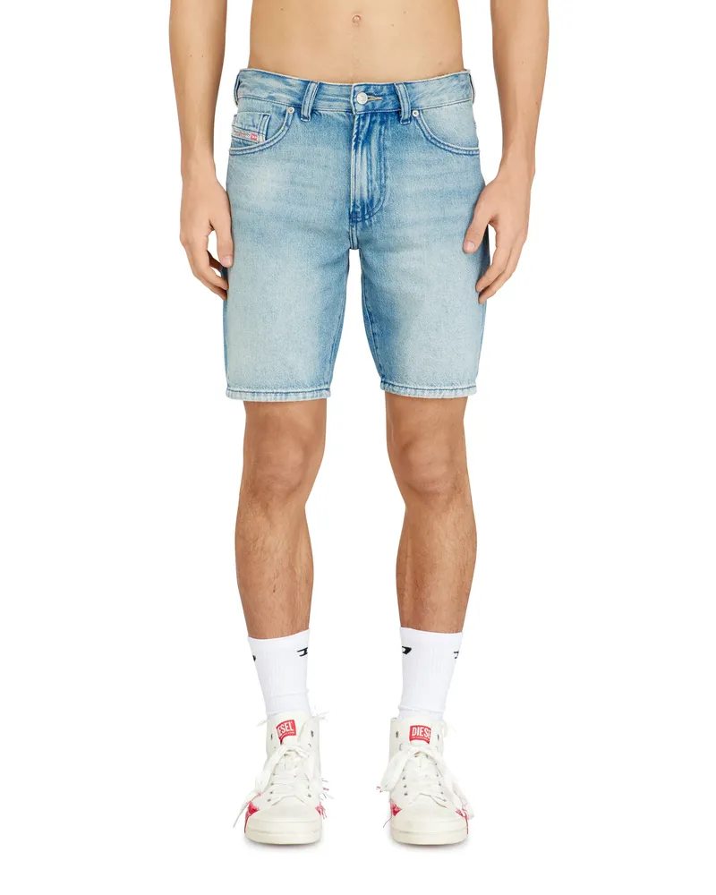 Diesel Schmale Jeansshorts aus Bio-Baumwolle - Denim Kurze Hose - Herren - Blau Blau