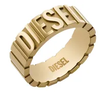 Edelstahlband Ring - Ringe - Unisex - Gold