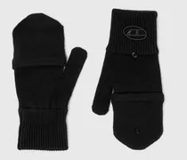 Handschuhe aus Wollmischung mit Oval-D-Logo - Handschuhe - Unisex - Schwarz
