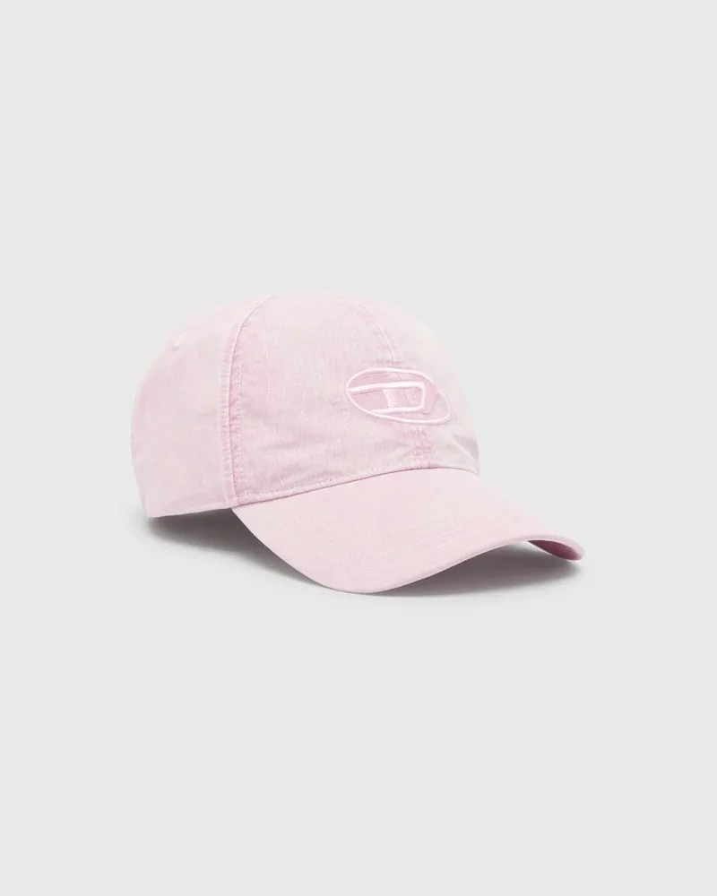 Diesel Baseballkappe mit gesticktem Oval D - Hüte - Herren - Rosa Rosa