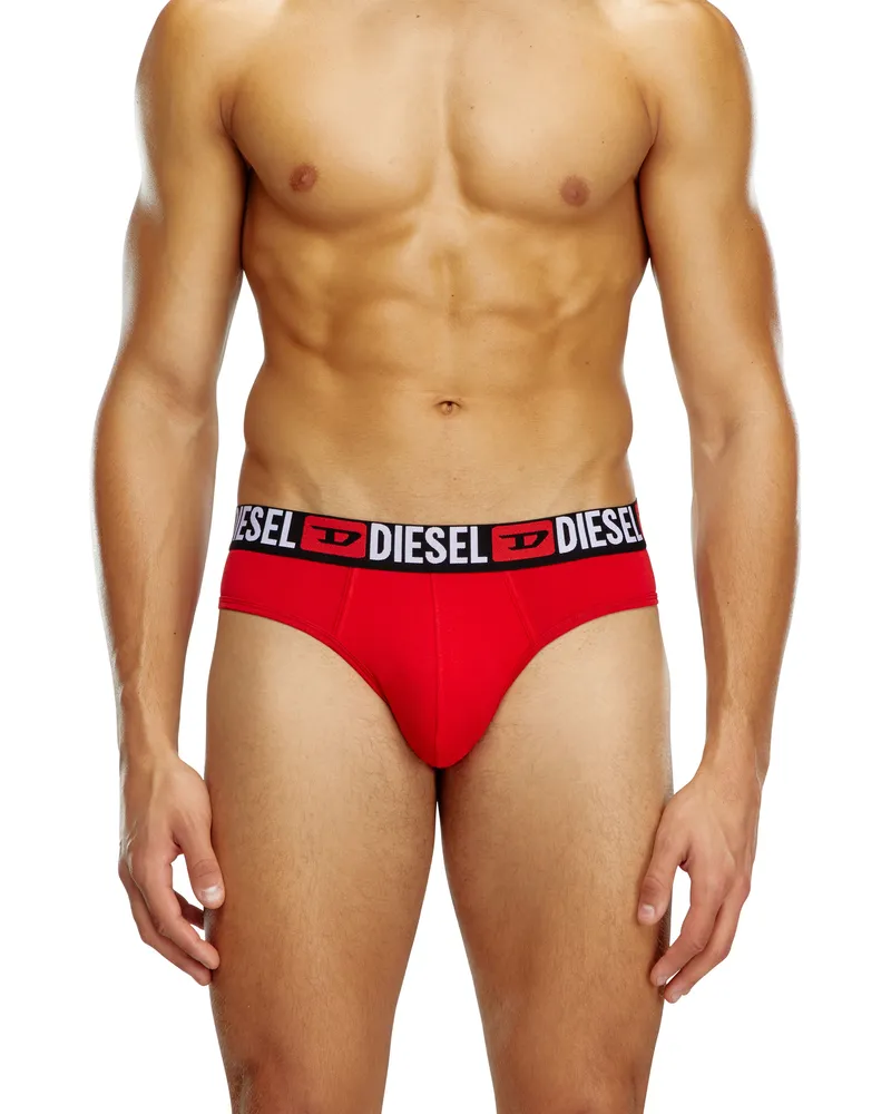 Diesel Einfarbige Briefs im Dreierpack - Slips - Herren - Bunt Bunt