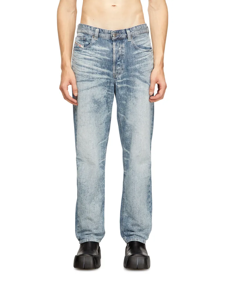 Diesel Regular Jeans - 2024 D-Macs - Jeans - Herren - Blau Blau
