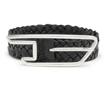 3 cm Gürtel aus geflochtenem Leder - Gürtel - Unisex - Schwarz
