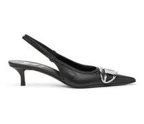 D-Venus-Slingback-Pumps aus Nappa-Leder - Pumps - Damen - Schwarz