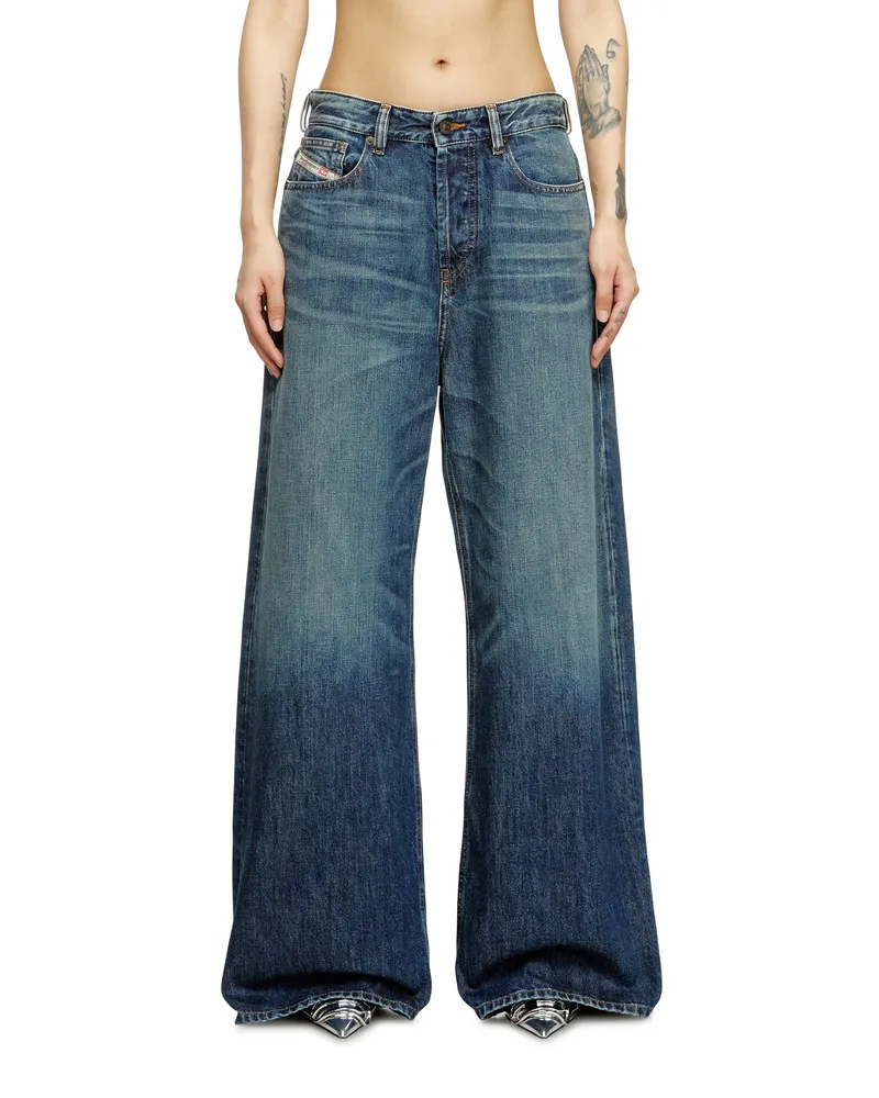 Diesel Relaxed Jeans - 1996 D-Sire - Jeans - Damen - Blau Blau