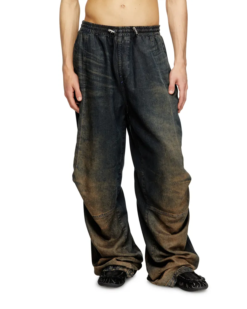 Diesel Relaxed Jeans - D-Pari - Jeans - Herren - Blau Blau