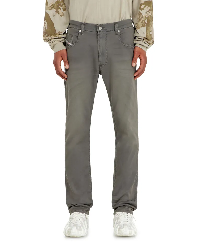 Diesel Regular Regular Waist 2032 D-Krooley-BW Joggjeans, Farbig, Elastischer Bund Grau