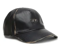 Basecap aus Kunstleder - Hüte - Herren - Schwarz