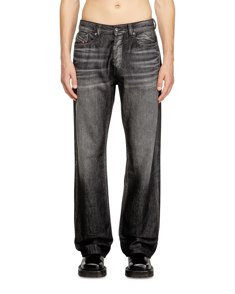 Diesel Relaxed Jeans - 1980 D-Eeper - Jeans - Herren - Schwarz Schwarz