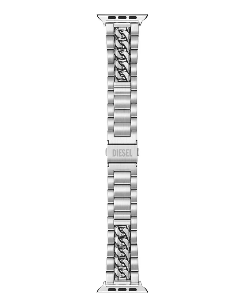 Diesel Edelstahl-Armband für apple watch, 38-49mm - Uhrenarmbänder - Herren - Silber Silber