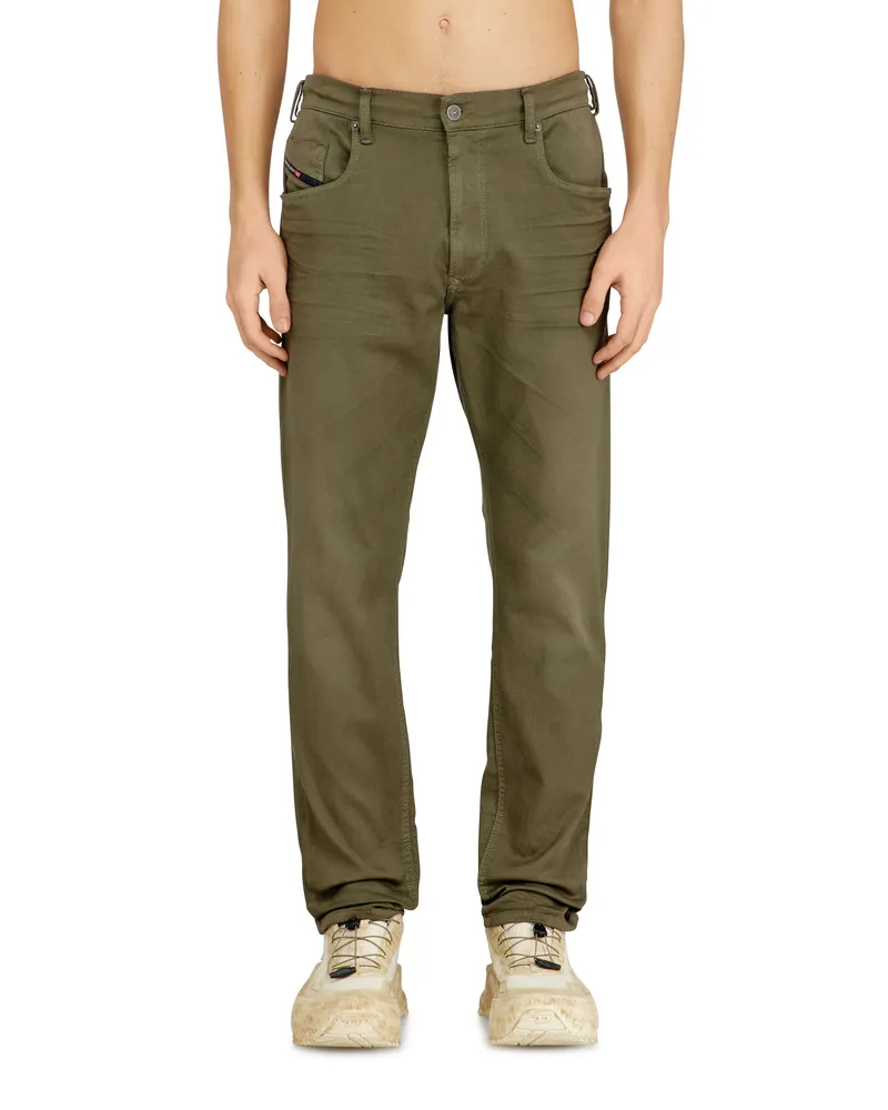 Diesel Regular Regular Waist 2032 D-Krooley-BW Joggjeans, Farbig, Elastischer Bund Grün