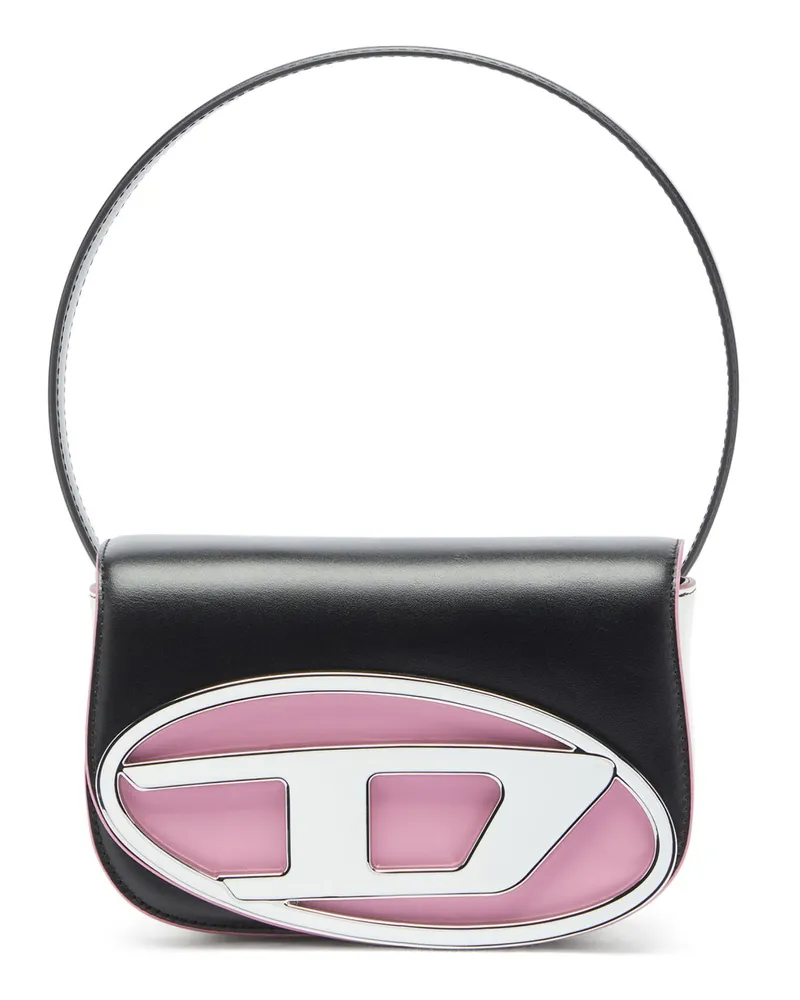 Diesel 1DR - 1DR - Ikonische Schultertasche aus Nappa-Leder - Schultertaschen - Damen - Bunt Bunt