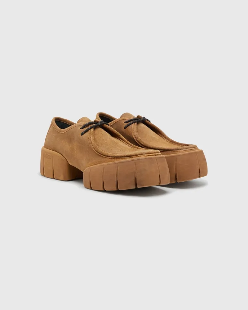 Diesel D-Tex-Mokassinschuhe aus gewachstem Wildleder - Mokassins und Mules - Herren - Braun Braun