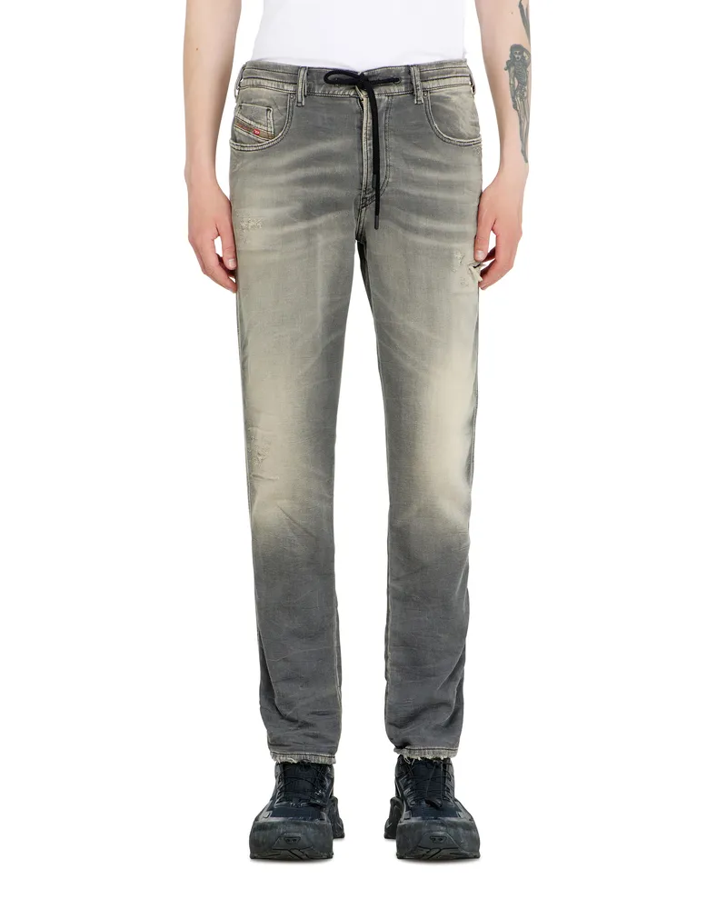 Diesel Slim Regular Waist 2062 D-Strukt Joggjeans - Jeans - Herren - Grau Grau