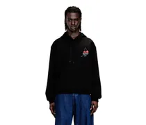 Sweatshirt aus Baumwolle mit Kirschendruck - Sweatshirts - Unisex - Schwarz