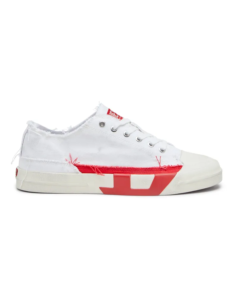 Diesel S-D-Verse-Canvas-Sneakers mit Schmutz-Effekt - Sneakers - Herren - Bunt Bunt