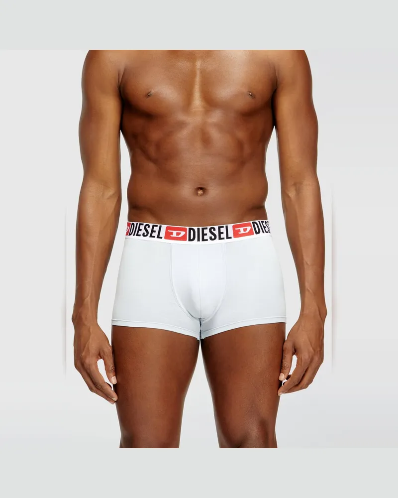 Diesel Retropants im Dreierpack mit umlaufendem Logo am Bund - Boxershorts - Herren - Blau Blau