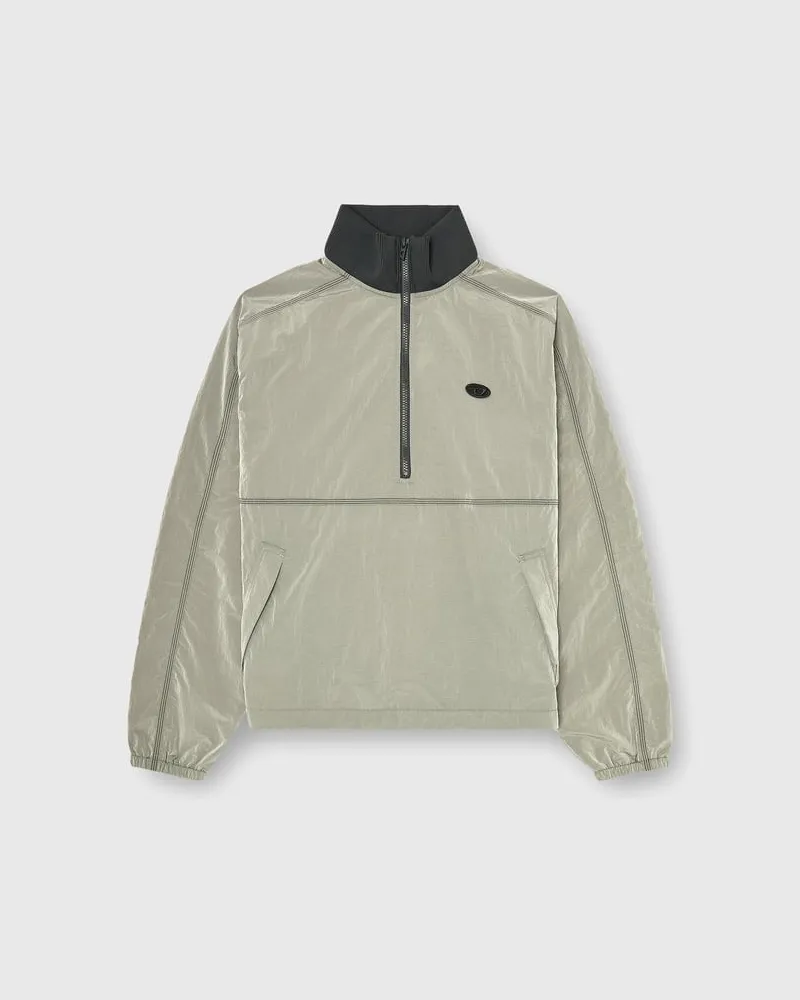 Diesel Nylonjacke mit Crinkle-Effekt - Jacken - Herren - Grau Grau