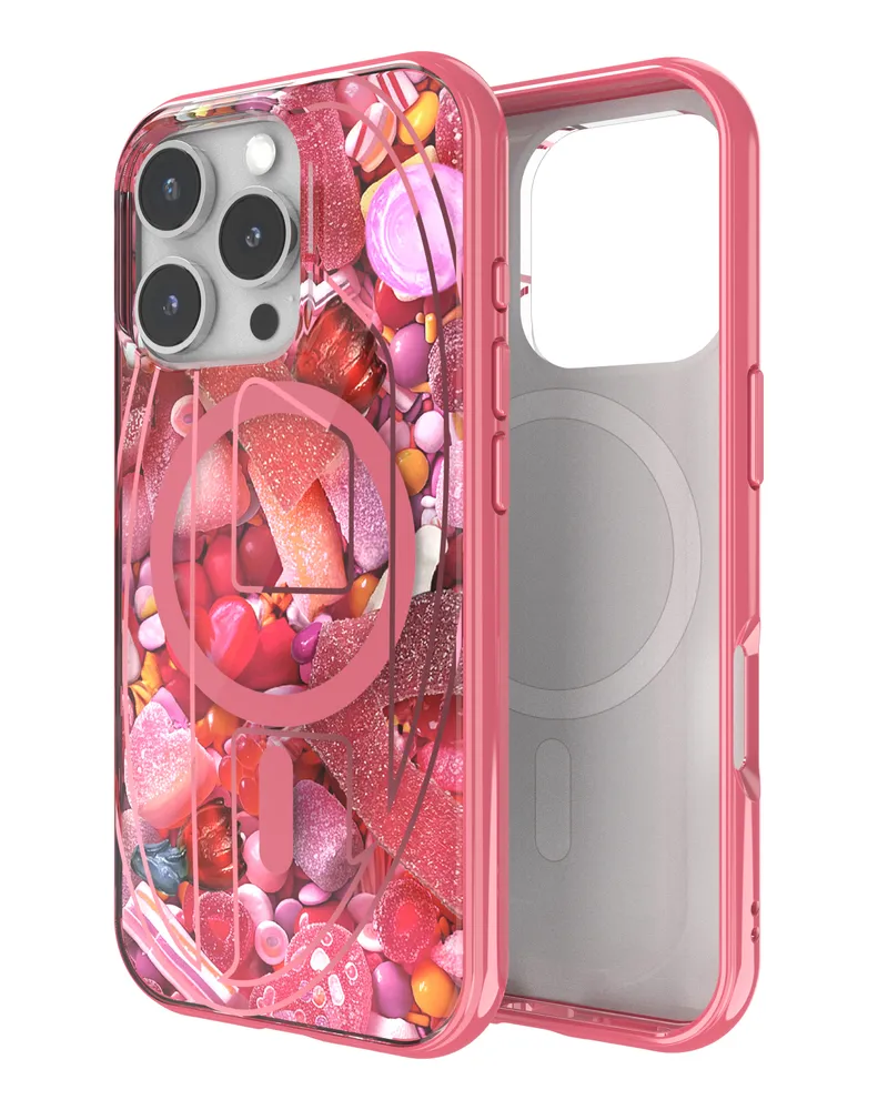 Diesel Oval D Hülle mit MagSafe iPhone 16 Pro - Schutzhüllen - Unisex - Rosa Rosa