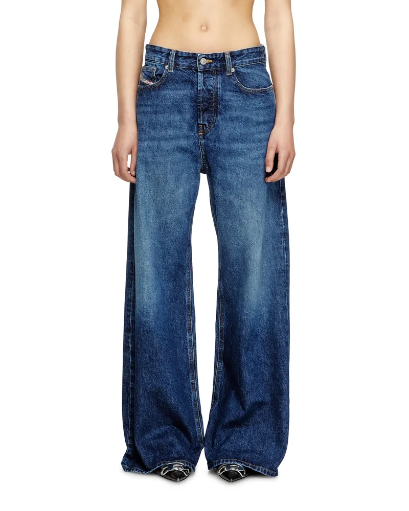 Diesel Relaxed Jeans - 1996 D-Sire - Jeans - Damen - Blau Blau