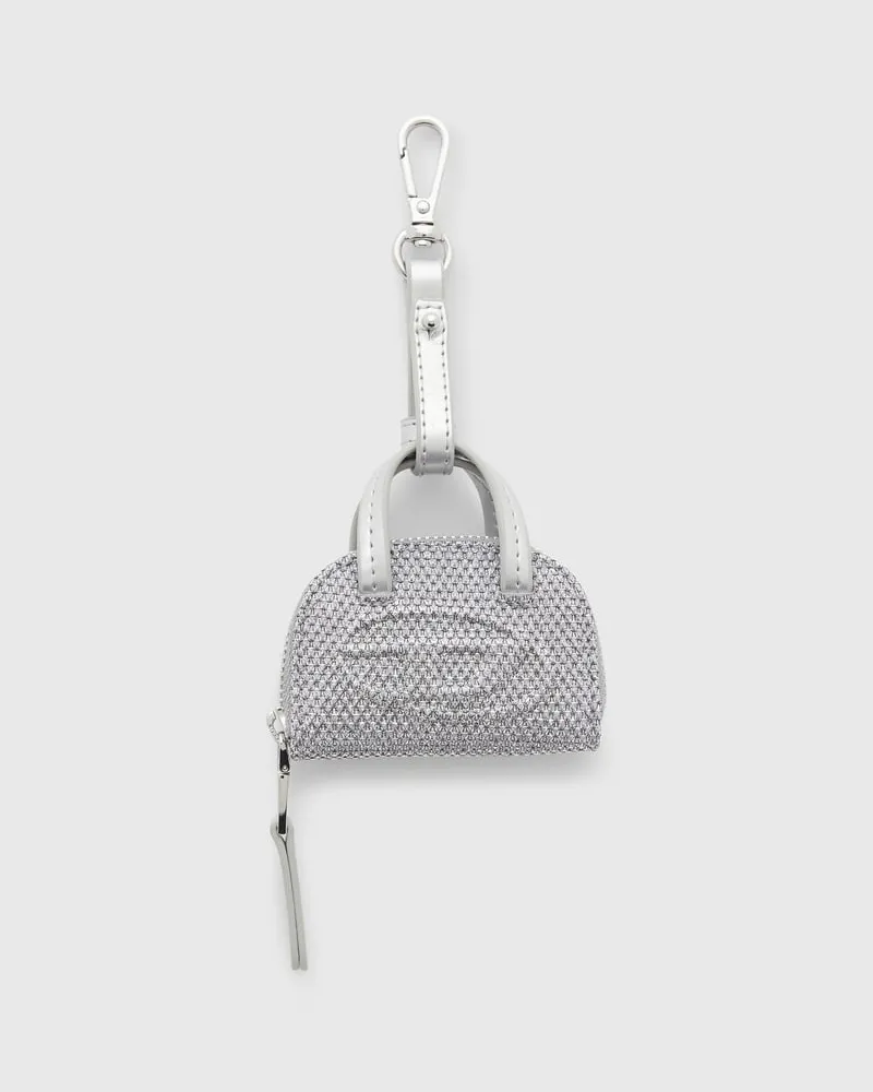 Diesel 1DR Dome - Charm aus Lurexstoff - Charms und Schlüsselanhänger - Damen - Silber Silber