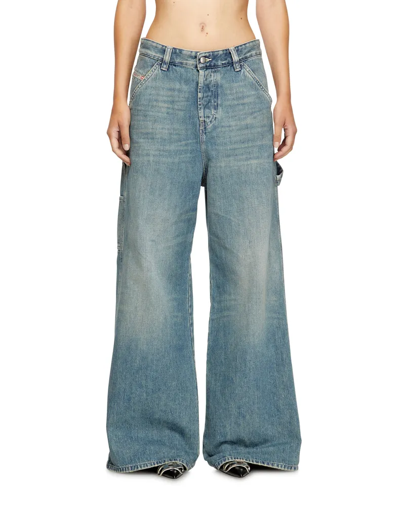 Diesel Relaxed Jeans - 1996 D-Sire - Jeans - Damen - Blau Blau