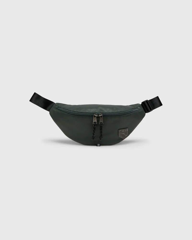 Diesel D-Pack - Gürteltasche aus Nylon mit Emblem-Logo - Schultertaschen - Unisex - Grün Grün