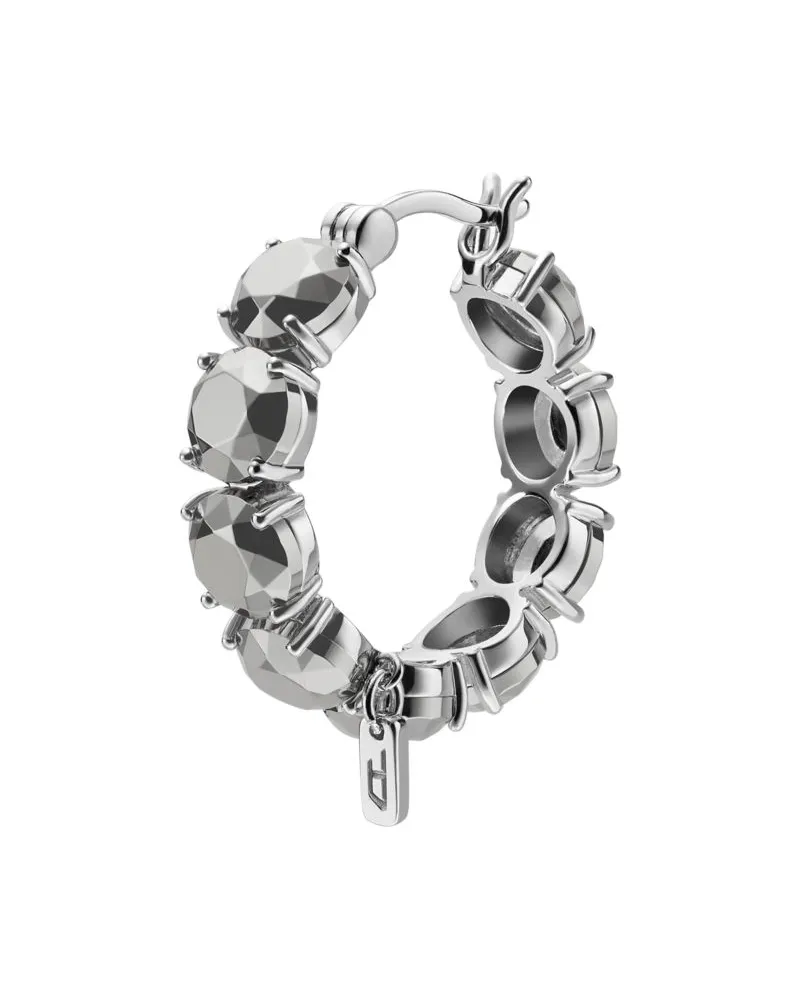 Diesel Ohrring aus Sterlingsilber - Ohrringe - Unisex - Silber Silber