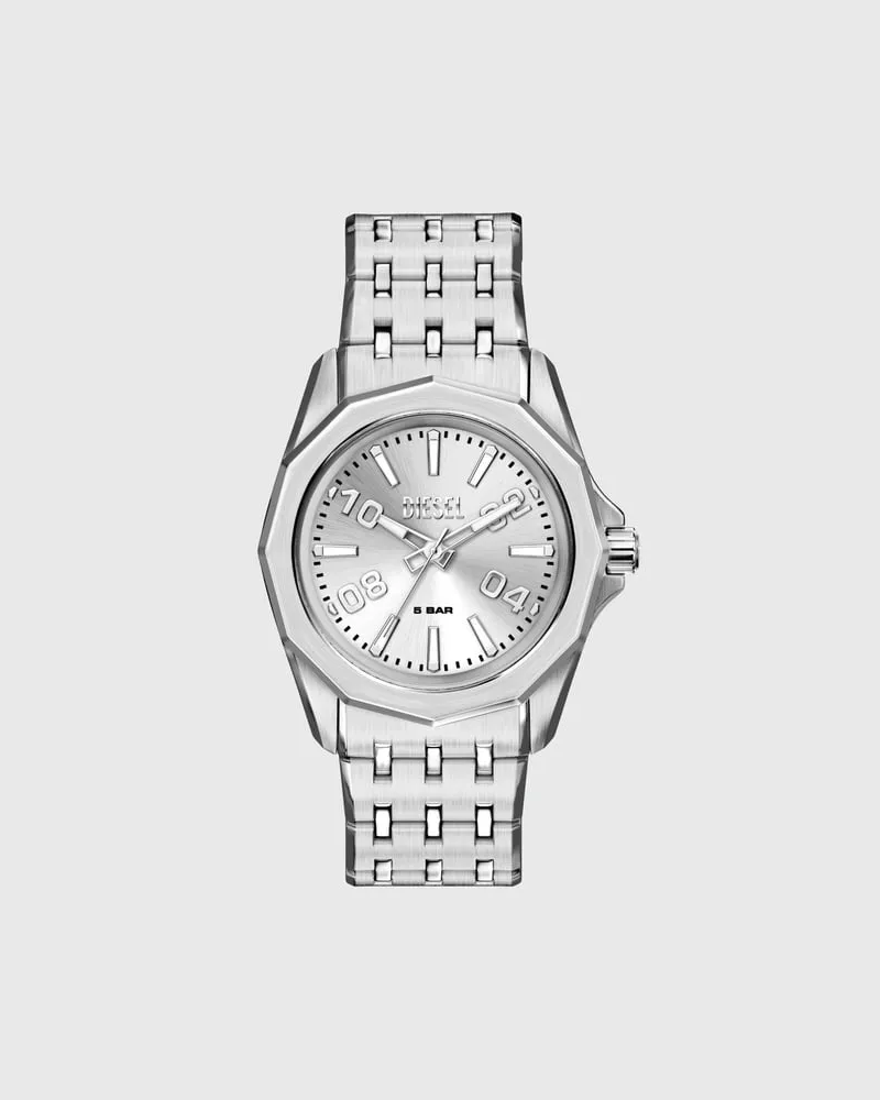Diesel Stinger Edelstahl-Uhr - Uhren - Herren - Silber Silber