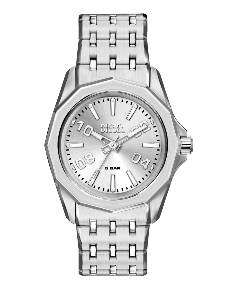 Diesel Stinger Edelstahl-Uhr - Uhren - Herren - Silber Silber