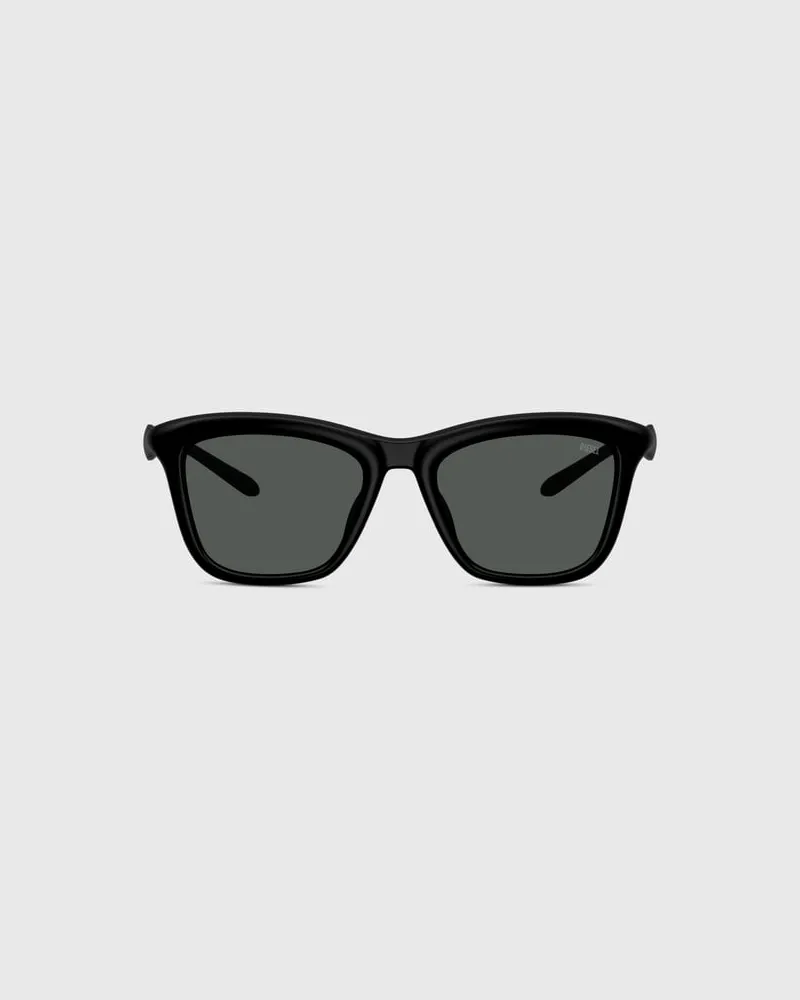 Diesel Eckige Sonnenbrille - Sonnenbrille - Unisex - Schwarz Schwarz