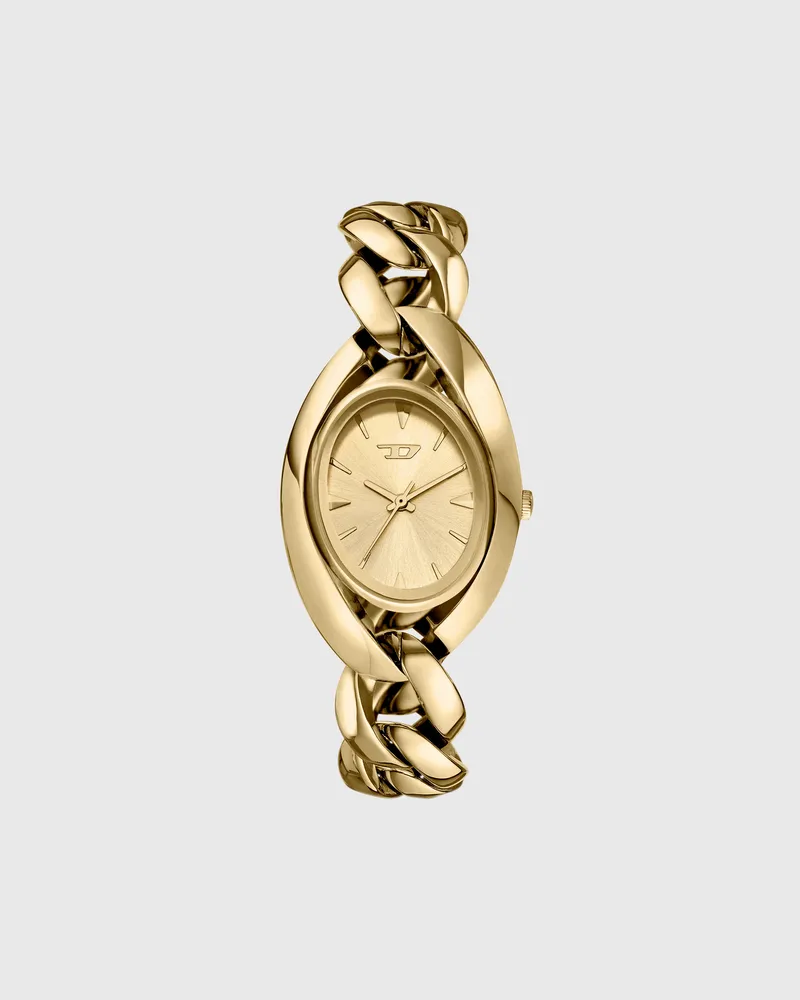 Diesel Vani-D Uhr aus Edelstahl in Goldoptik - Uhren - Damen - Gold Gold