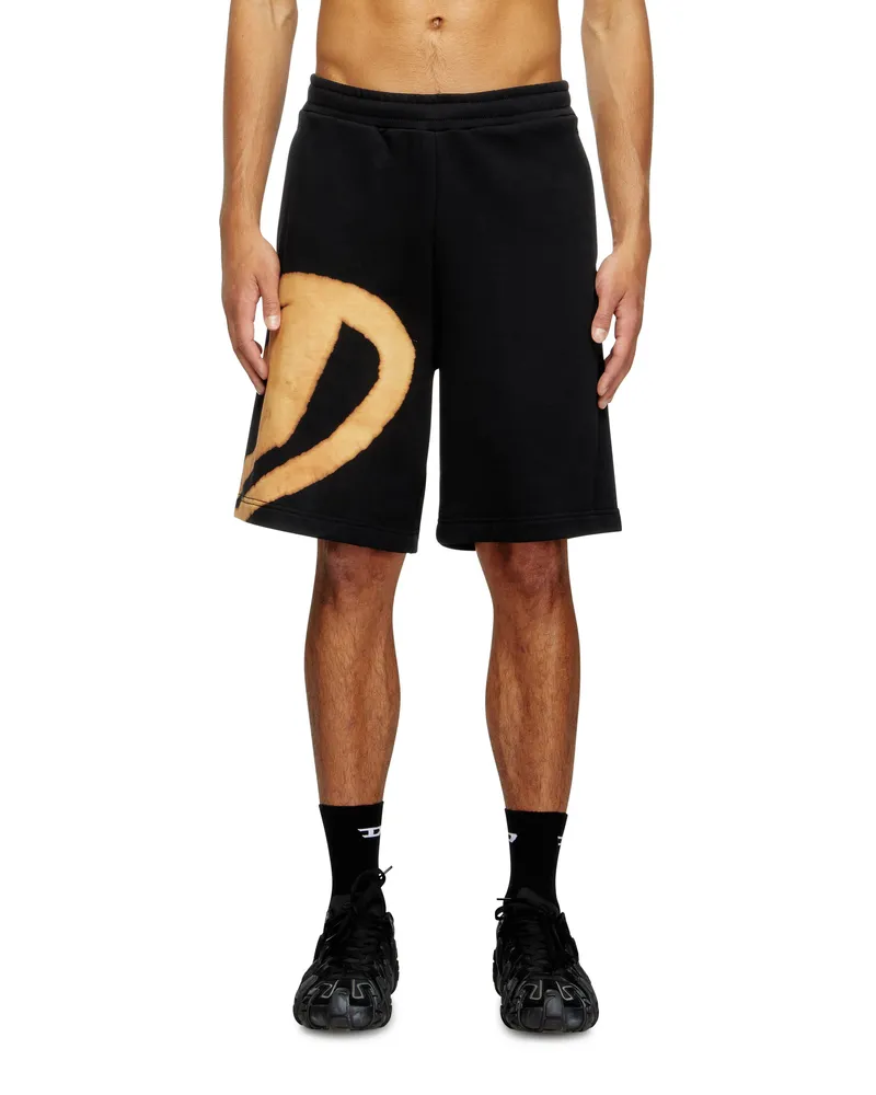 Diesel Sweatshorts mit gebleichtem Logo - Kurze Hosen - Herren - Bunt Bunt