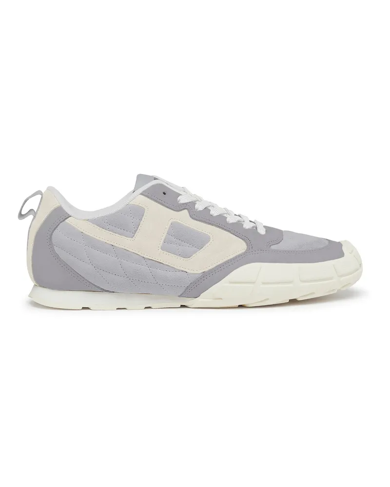 Diesel S-Pagodha-Gesteppte Wildleder-Sneaker - Sneakers - Herren - Grau Grau