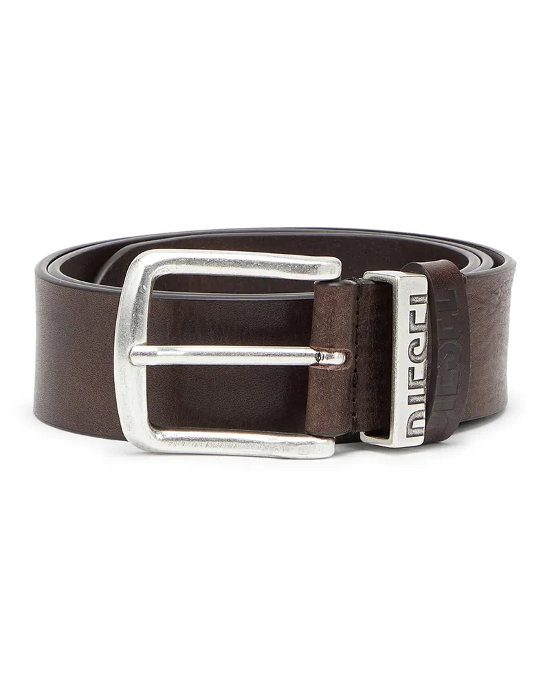 Diesel 3.9cm Gürtel mit Kontrastschlaufen - Gürtel - Herren - Braun Braun