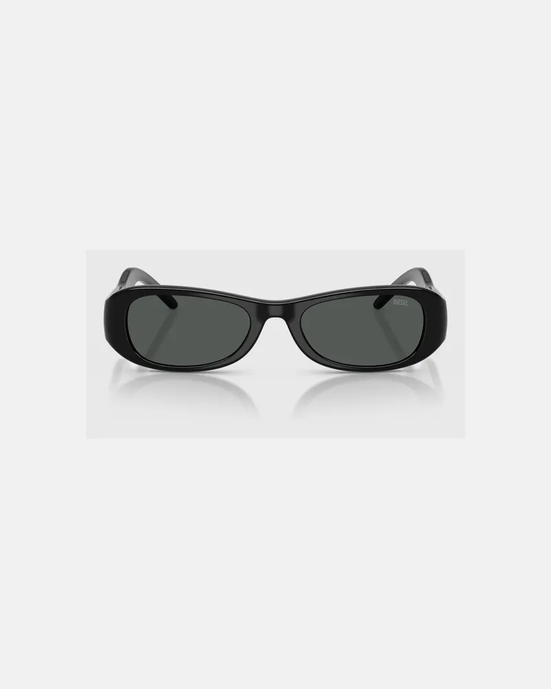 Diesel Pillow-Sonnenbrille - Sonnenbrille - Unisex - Schwarz Schwarz
