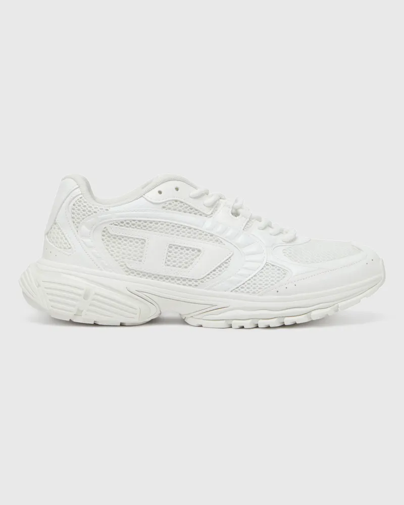 Diesel S-Pro-V-Dense-Sneakers aus Mesh mit Oval D-Logo - Sneakers - Herren - Weiss Weiss