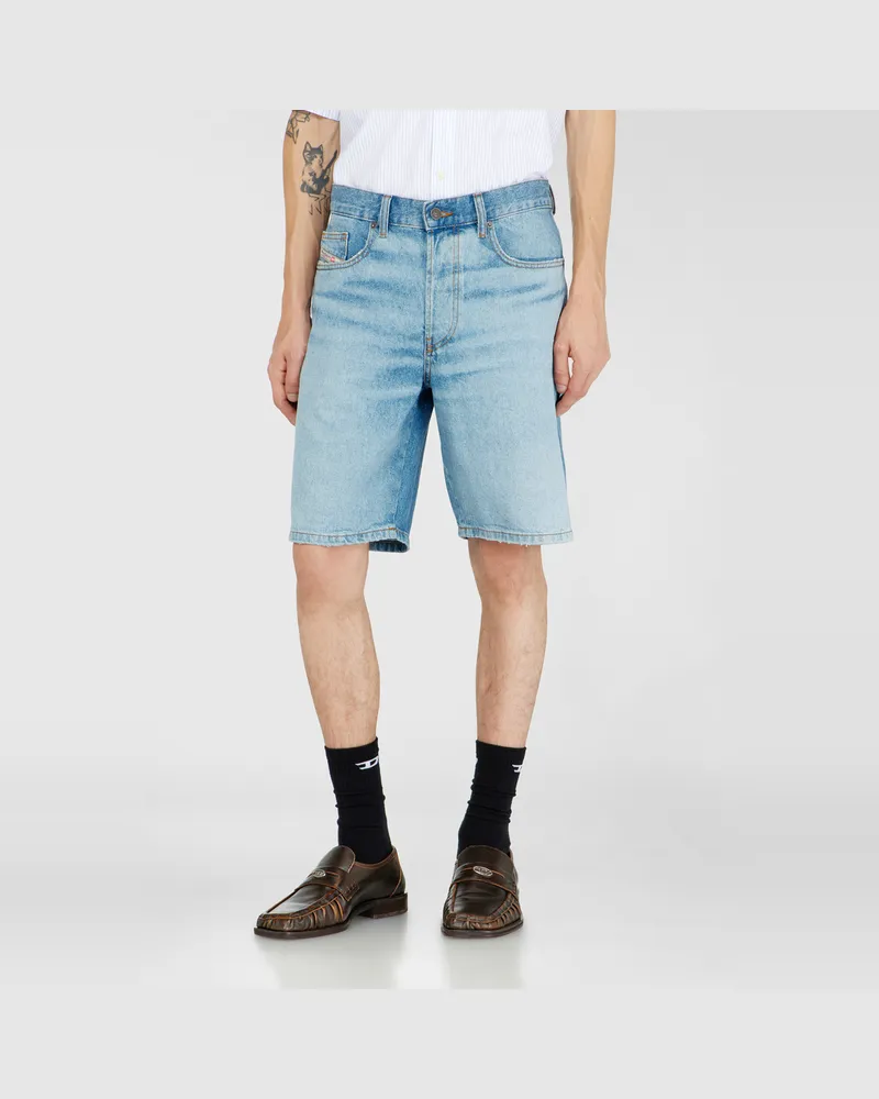 Diesel Shorts aus Denim - Denim Kurze Hose - Herren - Blau Blau