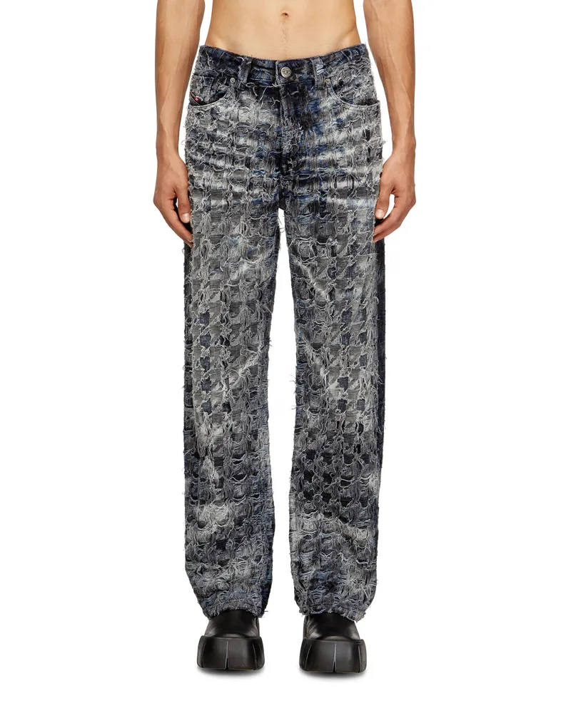 Diesel Relaxed Jeans - 1980 D-Eeper - Jeans - Herren - Blau Blau