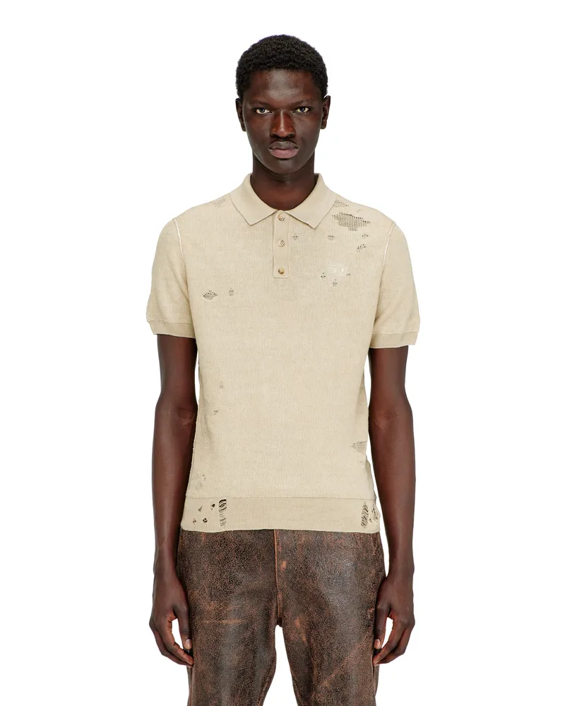 Diesel T-Shirts - Herren - Beige Beige