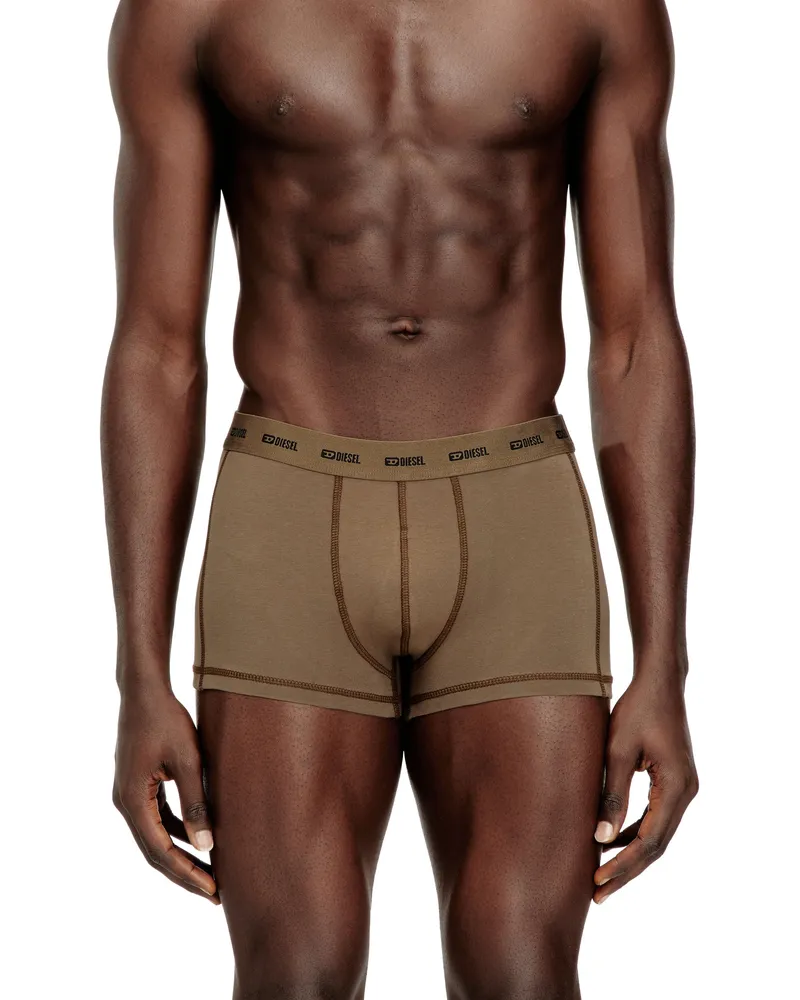 Diesel Retropants im Dreierpack - Boxershorts - Herren - Braun Braun