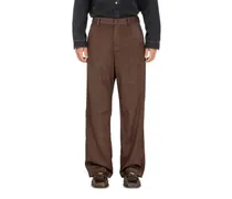 Chinohose aus leichter stretch-wolle - Hosen - Herren - Braun