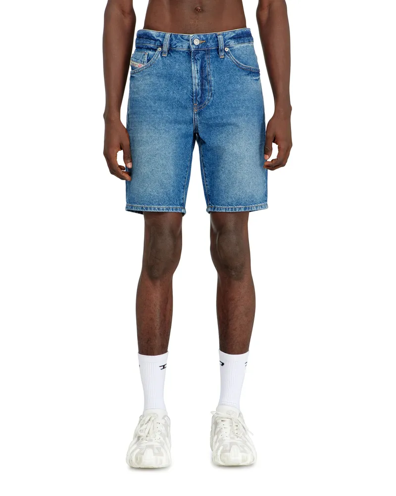Diesel Schmale Shorts aus Clean-Wash-Denim - Denim Kurze Hose - Herren - Blau Blau