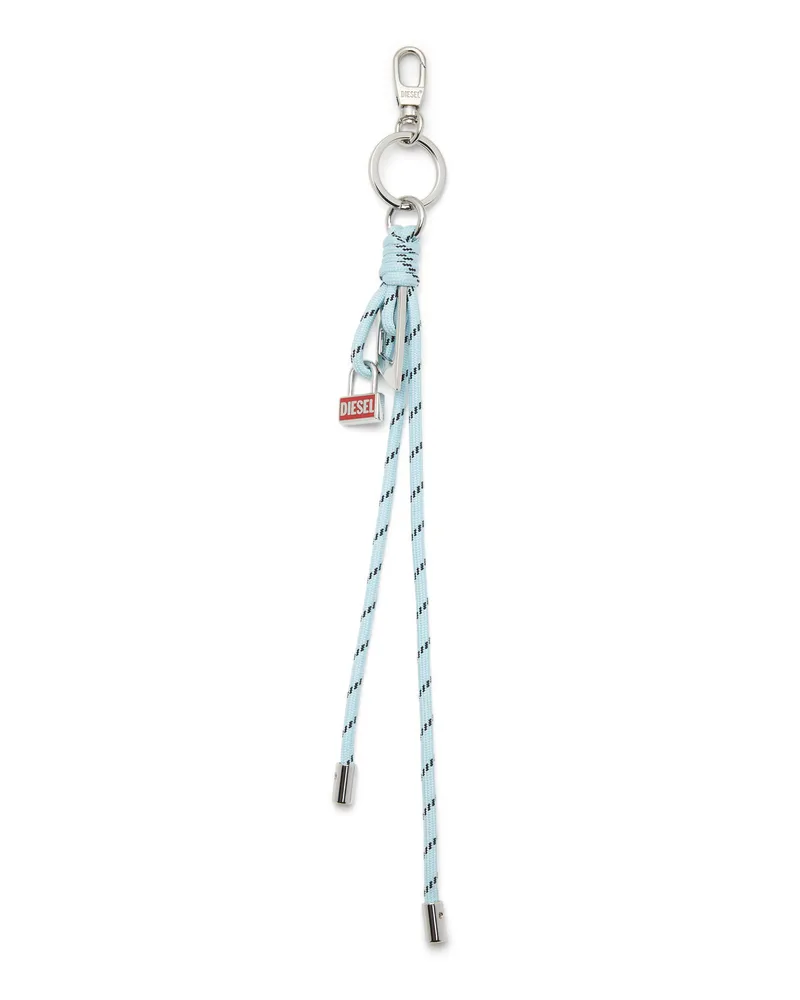 Diesel Metall- und Seilanhänger mit Diesel-Anhänger - Charms und Schlüsselanhänger - Unisex - Blau Blau