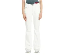 Bootcut Jeans Low Waist 1969 D-Ebbey, Weiß, Reißverschluss