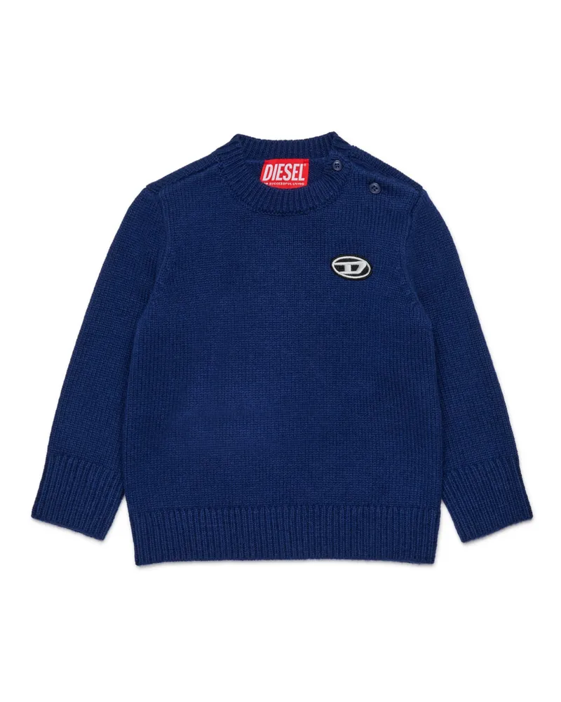 Diesel Pullover in Wollmischung - Strickwaren - Unisex - Blau Blau